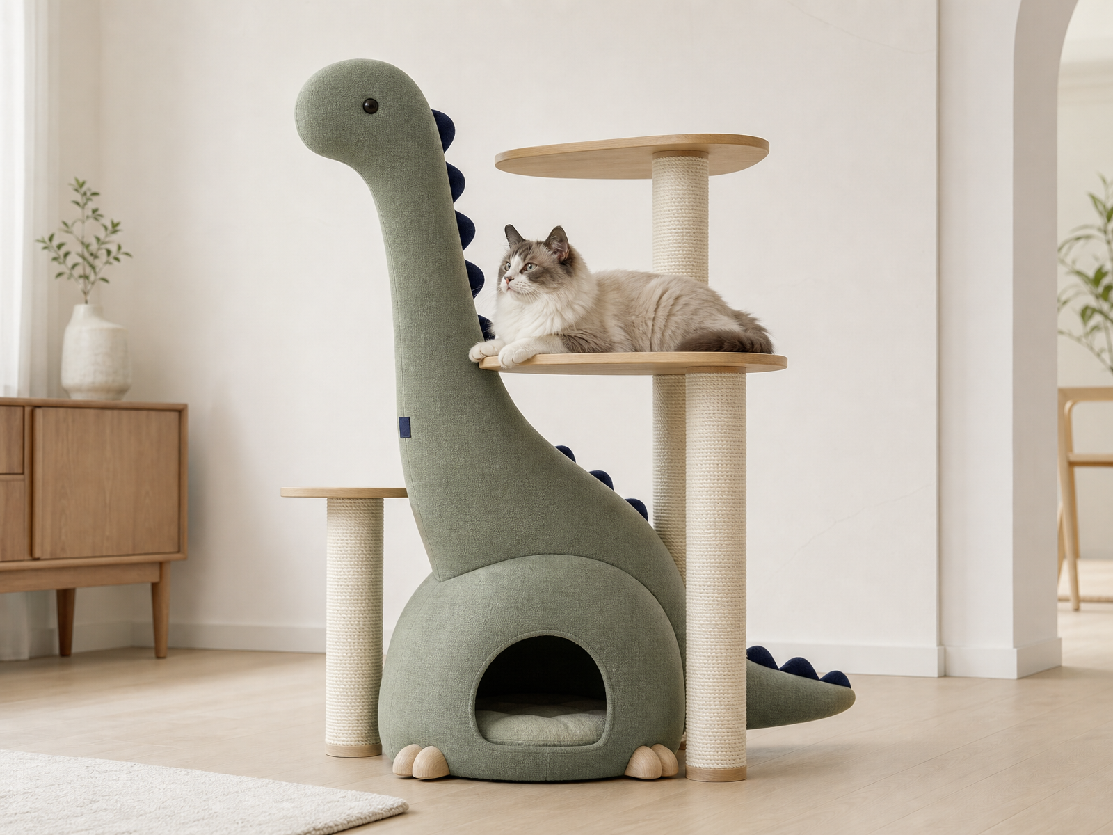 Dinosaur Cat Tree